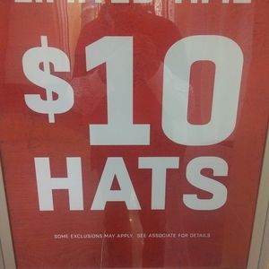 $10 hats priced $15 or less